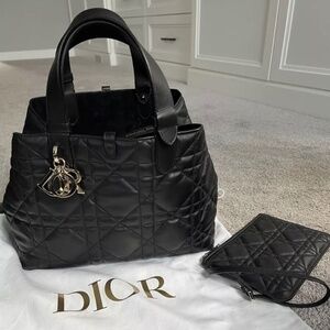 DIOR MEDIUM BLACK TOUJOURS BAG